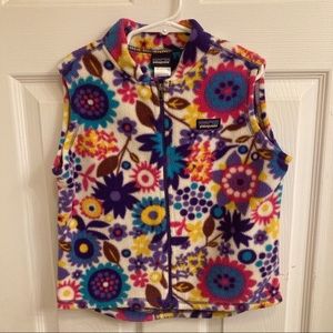 Patagonia Flowery Kids’ Vest Size 5T